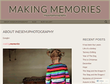 Tablet Screenshot of inesemjphotography.com